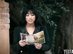 アジア人, お尻, デカチン, フェラチオ, 熟年, 小柄, ハメ撮り, 現実