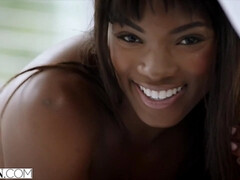 デカチン, 黒人, チン, 黒人, 顔射, ハードコア, 剃毛, オッパイの