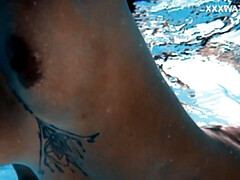 Kont, Grote kont, Vrouw, Hd, Latijnse vrouw, Klein, Openbaar, Tiener