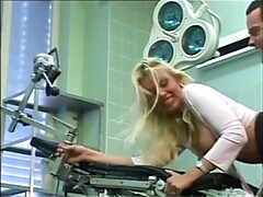 Tetas grandes, Rubia, Tetona, Semen en la boca, Ginecologo, Hd, Italiano, Retro