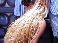 Sadomasoquismo, Rubia, Amarrada, Lesbiana, Masaje, Masturbación, Juguetes, Clasico