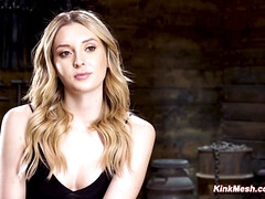 Sadomasoquismo, Rubia, Amarrada, Penetracion con dedos, Sexo duro, Hd, Dolor, Esclavo
