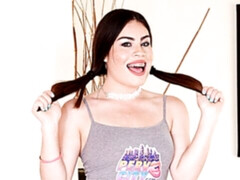 Grote kont, Grote lul, Pijpbeurt, Handbeurt, Likken, Masturbatie, Natuurlijke tieten, Tiener