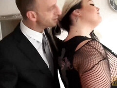 デカ尻, ブロンド, イギリス人, 服従, フェティッシュ, Hd, ラフ, ストッキング
