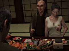 Dreidimensional, In den arsch, Asiatisch, Grosser schwanz, Besamung, Gruppensex, Hardcore, Titten