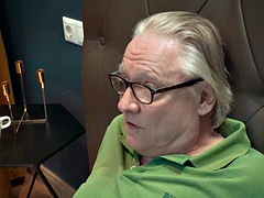 Tussi, Grosse titten, Blasen, Braunhaarige, Spermaladung, Hardcore, Titten