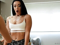 デカ尻, デカチン, フェラチオ, 女 人男 人, なめる, 淫乱熟女, オマンコ, オッパイの