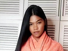 18, 茶髪の, ゲイ, Hd, レディボーイ, ティーン, タイ, オッパイの