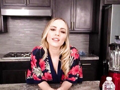 Rubia, Mamada, Cocina, Pov, Coño, Afeitado, Flaco, Adolescente