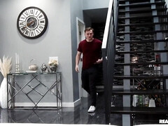 フェラチオ, 巨乳な, 彼女, ハードコア, レズビアン, なめる, 自然山雀, オッパイの