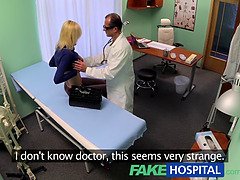 Anna Rose and Jenny Smart get naughty with their doctors in a POV reality scene