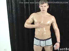 Asiatisch, Tschechisch, Schwul, Massage, Öl