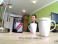 フェラチオ, 茶髪の, エロ熟女, チン, シゴき, 母, オフィス, フェラする
