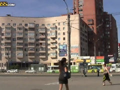 Брюнетки, Сперма на лице, Деньги, На природе, Втроем