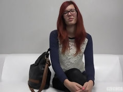 Tchèque, Lunettes, Hard, Rousse roux