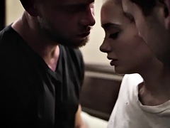 In den arsch, Blondine, Doppelpenetration, Niederländisch, Titten