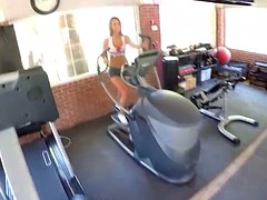18 year old Jill Kassidy fucked at the gym