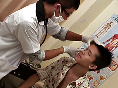 Amateur, Anal, Lécher le cul, Médecin, Fétiche, Homosexuelle, Gants, Uniforme