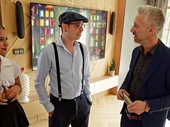 Mooi, Bruinharig, Fetisj, Hd, Man, Kut duiken, Kousen, Tieten likken