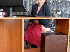 Rondelette, Faciale, Mature, Mère que j'aimerais baiser, Maman, Nylon, Collant, Secrétaire