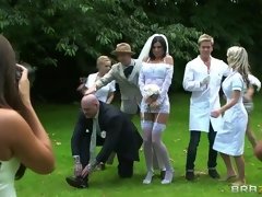 Минет, Невеста, Брюнетки, Развязные