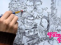 フェラチオ, イマラチオ, 手コキする, なめる, 怪物, オーガズム, パンティ, オマンコ
