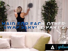 Большая жопа, Большие сиськи, Блондинки, Лесбиянка, Лизание, Милф, Тату, Молоденькие