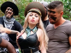 Anal, Culo, Rubia, Mamada, Grupo, Pajear, Orgía, Al aire libre