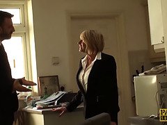 緊縛, ボンデージ, イギリス人, 口内発射, 服従, フェティッシュ, 熟年, おもちゃ