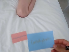 ブロンド, チン, バック, 異人種間, オナニー, ハメ撮り, ショートヘア, オッパイの