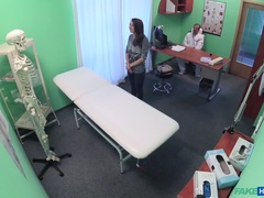 Blasen, Arzt, Fingern, Lecken, Krankenschwester, Büro, Pov, Spanner