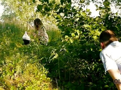 Любители, Минет, Чешки, Папочка, Зрелые, На природе, Киски, Рыжие