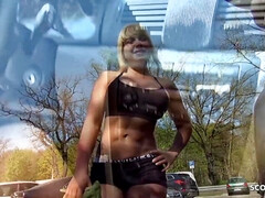 お尻, デカ尻, デカチン, ブロンド, 巨乳な, ドイツ人, ハードコア, ティーン