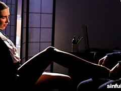 Brown-haired chick Sakura Hell is enjoying intensive penetration