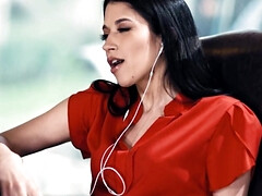 Gros seins, Noire, Brunette brune, Érotique, Interracial, Lesbienne, Massage, Lécher le sphincter