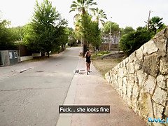 Pijpbeurt, Zwart, Hardcore, Hd, Interraciaal, Buiten, Gezichtspunt, Openbaar