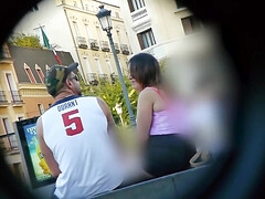 Amateur, Grosse bite, Gros seins, Sucer une bite, Plantureuse, Tir de sperme, Seins naturels, Espagnole