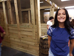 18 летние, Крошечные, От первого лица, На публике, Молоденькие