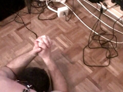 Blonde, Sucer une bite, Dingue, Queue, Femme dominatrice, Fétiche, Branlette thaïlandaise, Hard