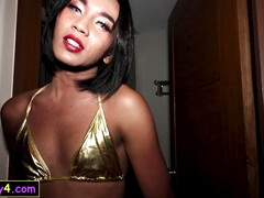 Aziatisch, Grote kont, Ladyboy, Shemale