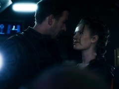 69, 美女, デカチン, イギリス人, 茶髪の, イマラチオ, 開帳, オッパイの