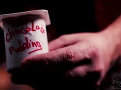 素人, デカチン, フェラチオ, 口内発射, 顔射, フェティッシュ, 食べ物, Hd