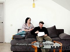 Oliver trunk's brazen friend drills mature stepmom in taboo doggy-style action