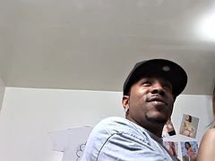 Grosse bite, Noire, Tir de sperme, Bâillonner, Hard, Interracial, Adolescente, Nénés