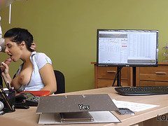 美人, ブロンド, フェラチオ, 茶髪の, 巨乳な, 母, オマンコ, 義母