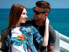 Arsch, Grosser schwanz, Blasen, Natürlichen titten, Muschi, Dürr, Jungendliche (18+), Titten