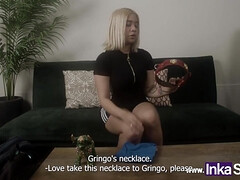 Nana, Gros cul, Grosse bite, Gros seins, Plantureuse, En levrette, Fille latino, Seins naturels