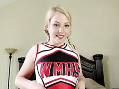 素人, デカ尻, デカチン, ブロンド, フェラチオ, バック, ティーン, オッパイの