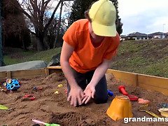 Seksspeelgoed, Omie, Hd, Masturbatie, Rijpe lesbienne, Geschoren, Sokken, Alleen