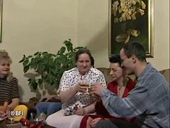 Gorda, Corridas faciales, Grupo, Grupo, Peludo, Sexo duro, Maduro, Orgía